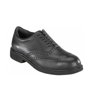 Rockport Men's Dressports Steel Toe Wing Tip Oxfords RK6741 Black Leather 10.5